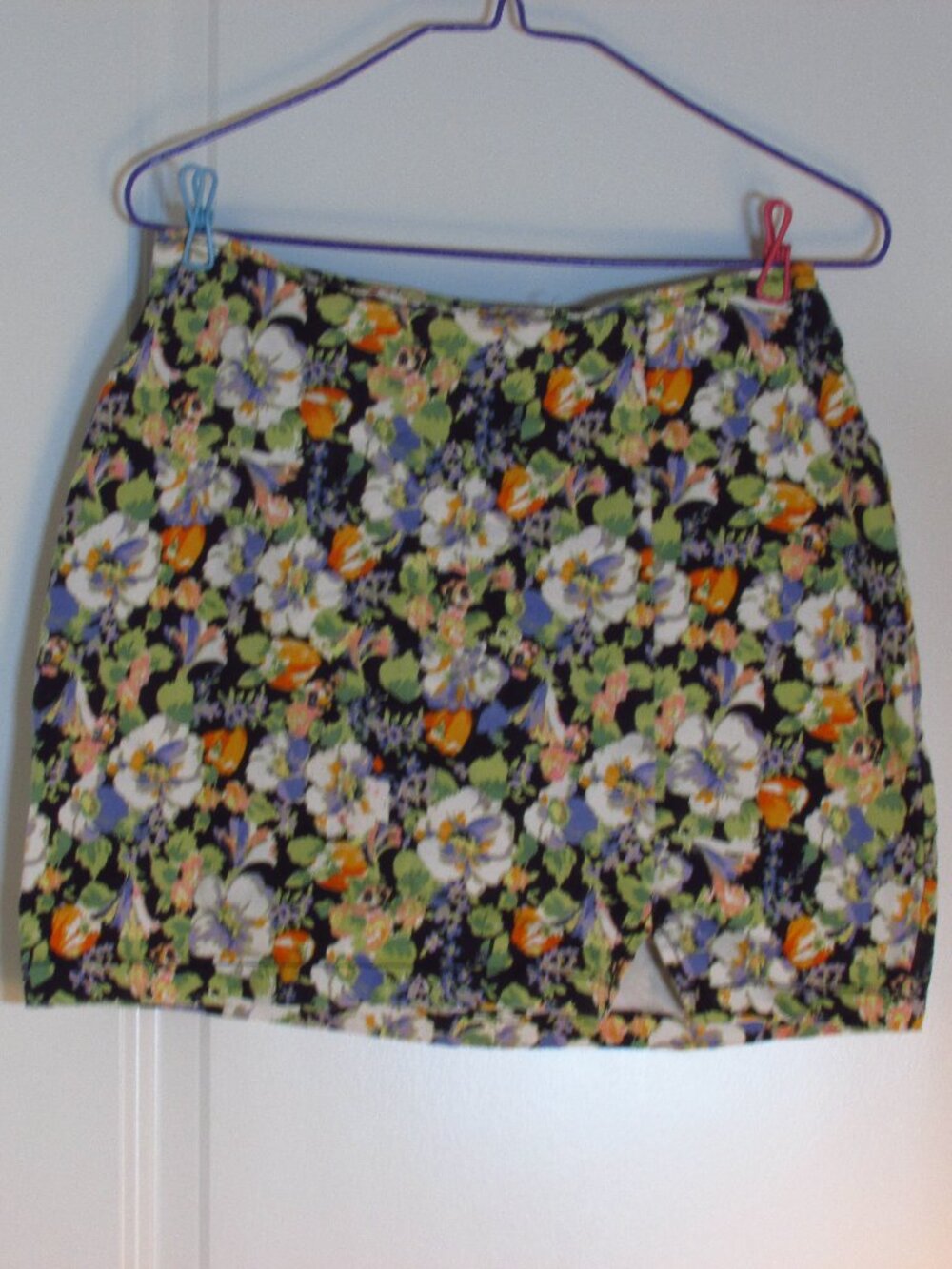 Floral Mini Skirt